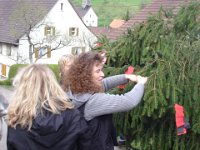 Maienstellen bei Daniela und Andi 2009