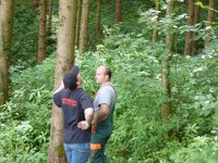 Maienstellen bei Melanie und Stefan 2010