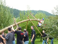 Maienstellen bei Melanie und Stefan 2010