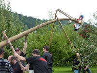 Maienstellen bei Melanie und Stefan 2010