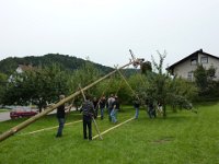 Maienstellen bei Melanie und Stefan 2010