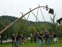 Maienstellen bei Melanie und Stefan 2010