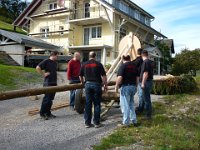 Maienstellen bei Nicole und Matze 2010