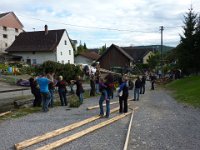 Maienstellen bei Nicole und Matze 2010