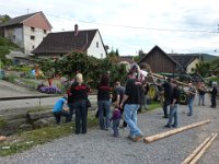 Maienstellen bei Nicole und Matze 2010