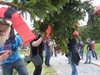 Maienstellen bei Nicole und Matze 2010