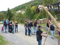 Maienstellen bei Nicole und Matze 2010