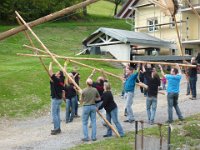 Maienstellen bei Nicole und Matze 2010