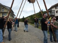 Maienstellen bei Nicole und Matze 2010