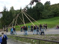 Maienstellen bei Nicole und Matze 2010