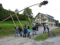 Maienstellen bei Nicole und Matze 2010