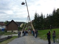 Maienstellen bei Nicole und Matze 2010