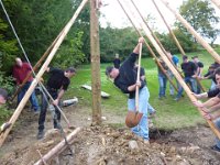 Maienstellen bei Nicole und Matze 2010