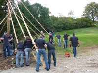 Maienstellen bei Nicole und Matze 2010