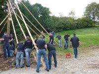 Maienstellen bei Nicole und Matze 2010