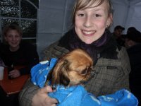 Bäumle setzen bei Carina und Thomas 2011