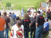 Maienstellen bei Bine und Manni 2011