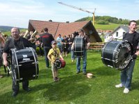 Maienstellen bei Bine und Manni 2011