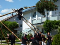 Maienstellen bei Melanie und Marco 2012