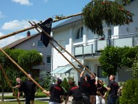 Maienstellen bei Melanie und Marco 2012