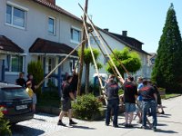 Maienstellen bei Melanie und Marco 2012