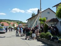 Maienstellen bei Melanie und Marco 2012