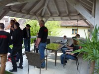 Bäumle setzen bei Silke und Heiko 2014
