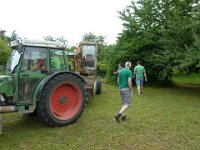 Maienstellen bei Carina und Thomas 2014