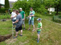 Maienstellen bei Carina und Thomas 2014