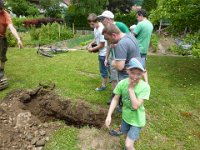 Maienstellen bei Carina und Thomas 2014