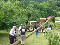 Maienstellen bei Carina und Thomas 2014