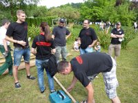 Maienstellen bei Carina und Thomas 2014