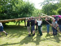 Maienstellen bei Carina und Thomas 2014