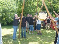 Maienstellen bei Carina und Thomas 2014