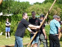 Maienstellen bei Carina und Thomas 2014