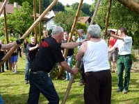 Maienstellen bei Carina und Thomas 2014