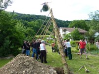 Maienstellen bei Carina und Thomas 2014