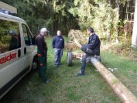 Maienstellen bei Berni und Lorenz 2015