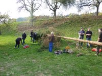 Maienstellen bei Berni und Lorenz 2015