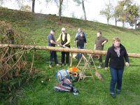 Maienstellen bei Berni und Lorenz 2015