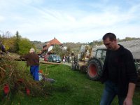 Maienstellen bei Berni und Lorenz 2015