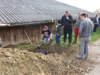 Maienstellen bei Berni und Lorenz 2015