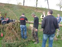 Maienstellen bei Berni und Lorenz 2015