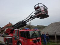 Maienstellen bei Berni und Lorenz 2015