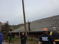 Maienstellen bei Berni und Lorenz 2015