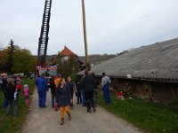 Maienstellen bei Berni und Lorenz 2015