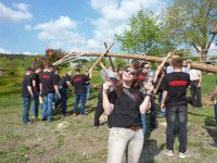 Maienstellen bei Martina und Martin