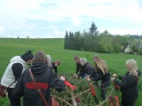 Maienstellen bei Mark und Gina 26.04.2025