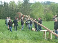 Maienstellen bei Mark und Gina 26.04.2025