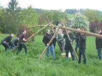 Maienstellen bei Mark und Gina 26.04.2025